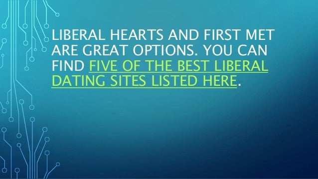 Dating site for liberals