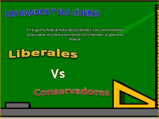 Liberales y conservadores