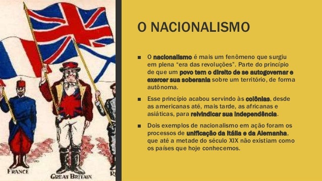Liberalismo, socialismo e nacionalismo