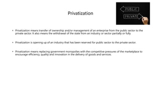 Liberalization , privatization and Globalization | PPTX