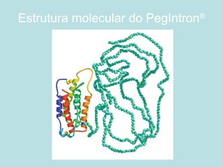 Estrutura molecular do PegIntron®
 