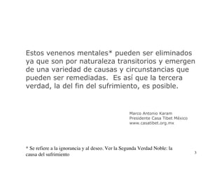 Liberarse Del Sufrir