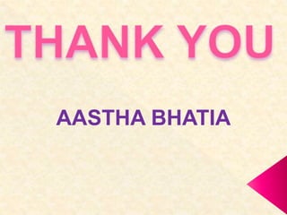AASTHA BHATIA
 