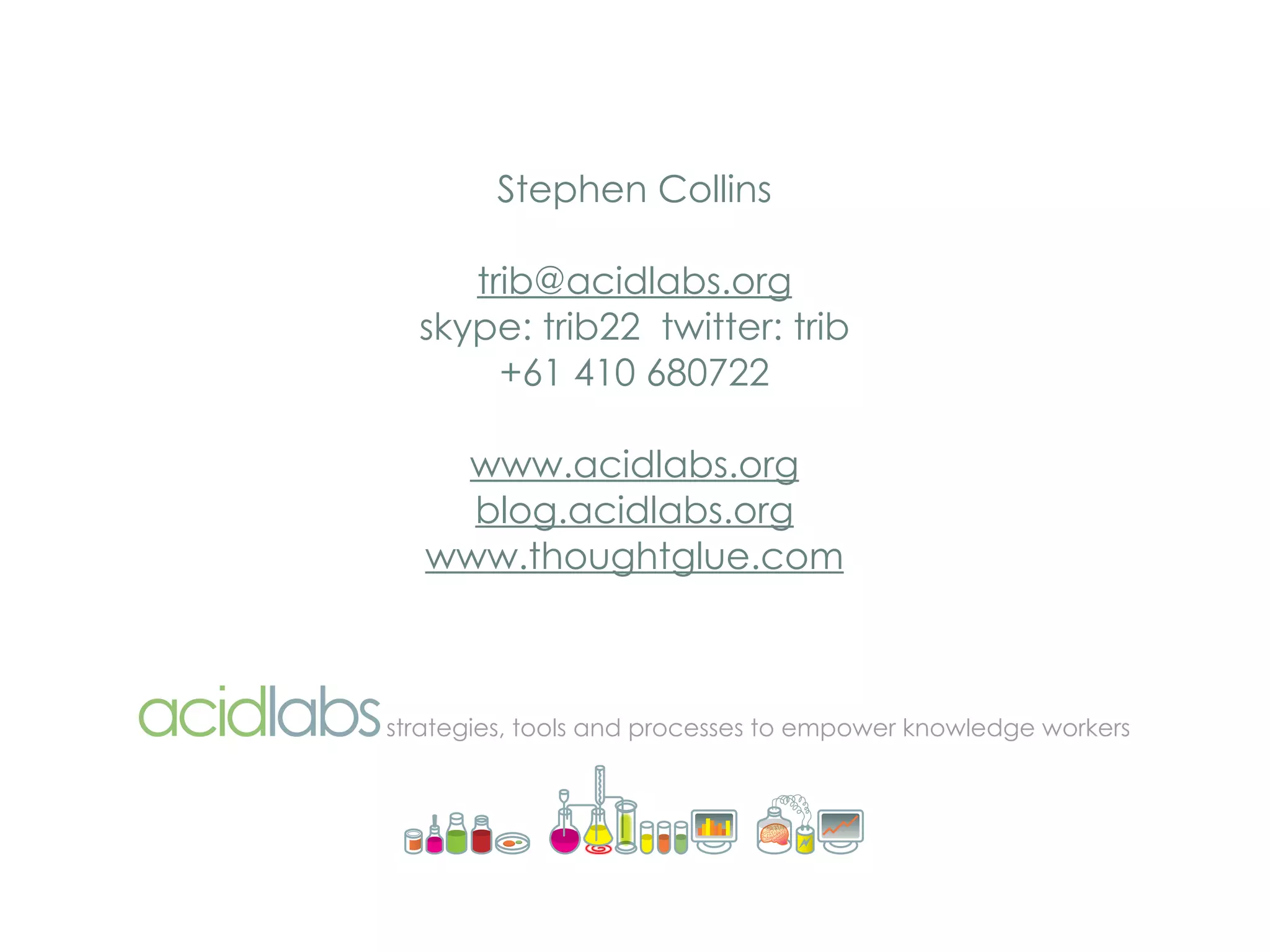 Liberate your control freaks