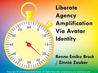 Liberate Agency Amplification Via Avatar Identity