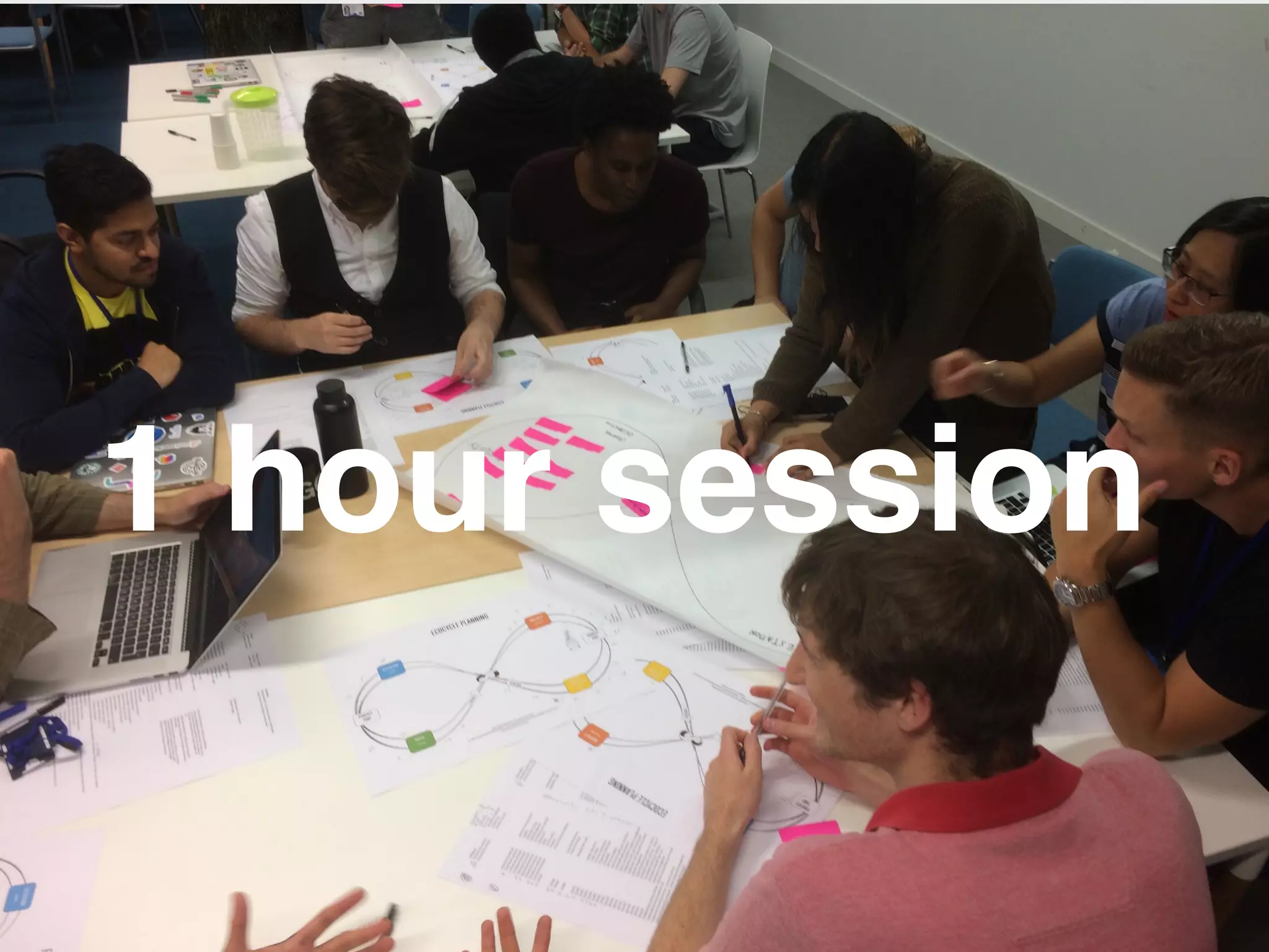 1 hour session
 