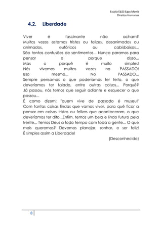 Direitos Humanos, a liberdade