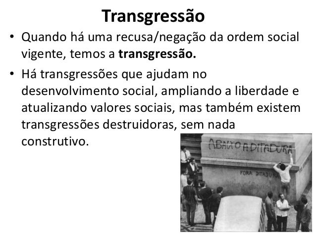 Resultado de imagem para transgressão e alienação