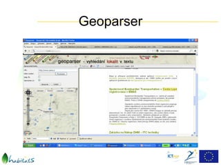 Geoparser
 