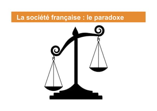 La société française : le paradoxe
 