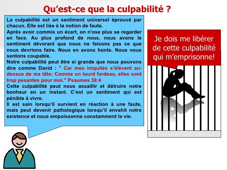 Liberez Vous Du Poids De La Culpabilité
