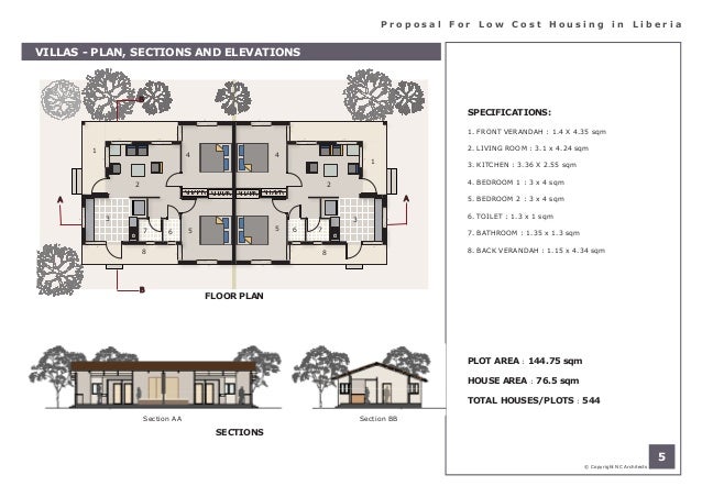 Porposal For Low Cost Housing In Liberia