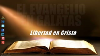 Libertad en Cristo
Julio – Setiembre 2017
apadilla88@hotmail.com
 