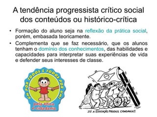 Tendências Progressistas na Pedagogia: Libertadora, Libertária e ...