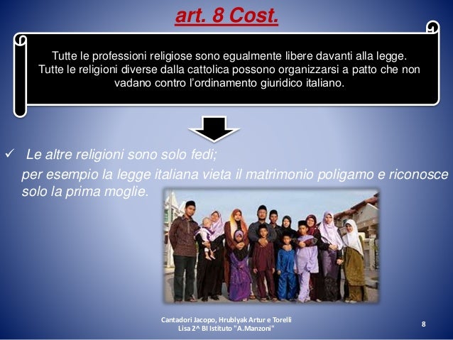 La libertà religiosa