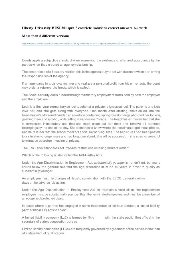 Busi 342 liberty university picture