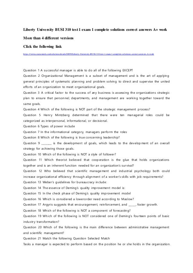 Busi 310 essay questions 06 picture