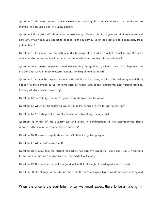 Liberty University Econ 213 Quiz 3 Complete Solutions Correct Answers