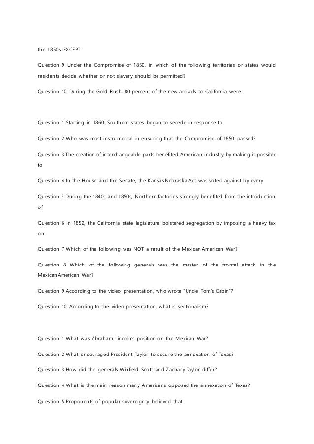 of compromise of 4 1850 parts the Liberty 221 primary and source university hius