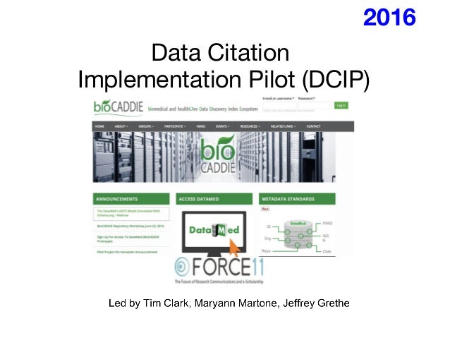 A Data Citation Roadmap for Scholarly Data Repositories