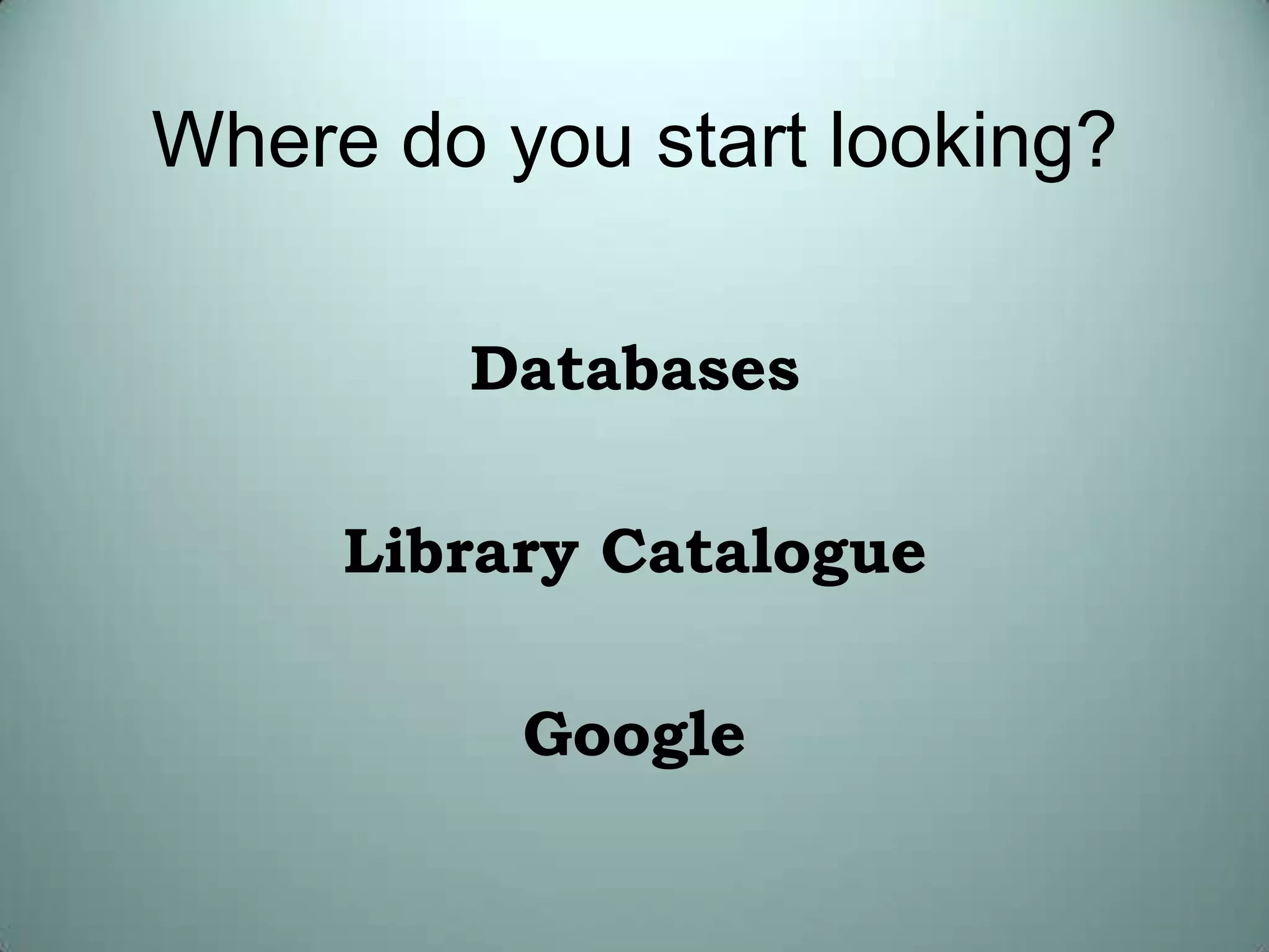 Inflation  AND “developing countries”Using  ‘OR’ broadens a search: results can include either term, e.g:planning OR management