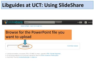 Libguides 2012 Slideshare Ppt