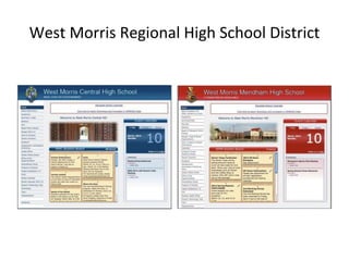 West Morris Regional High School District 
 