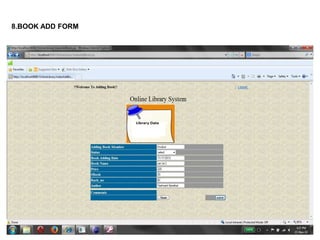 Online Library Management | PPTX