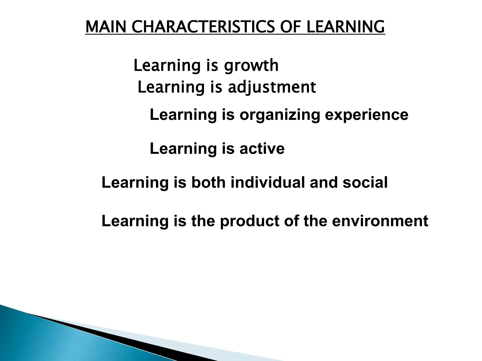 Utilize the initiative and play urges of the children to facilitate learning