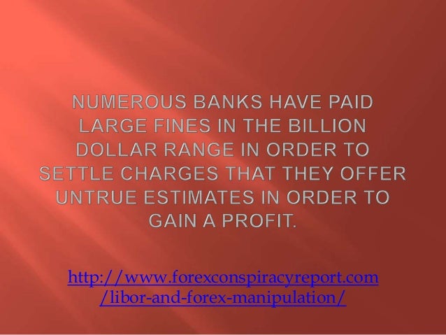 Forex manipulation
