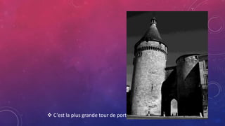  C’est la plus grande tour de port
 