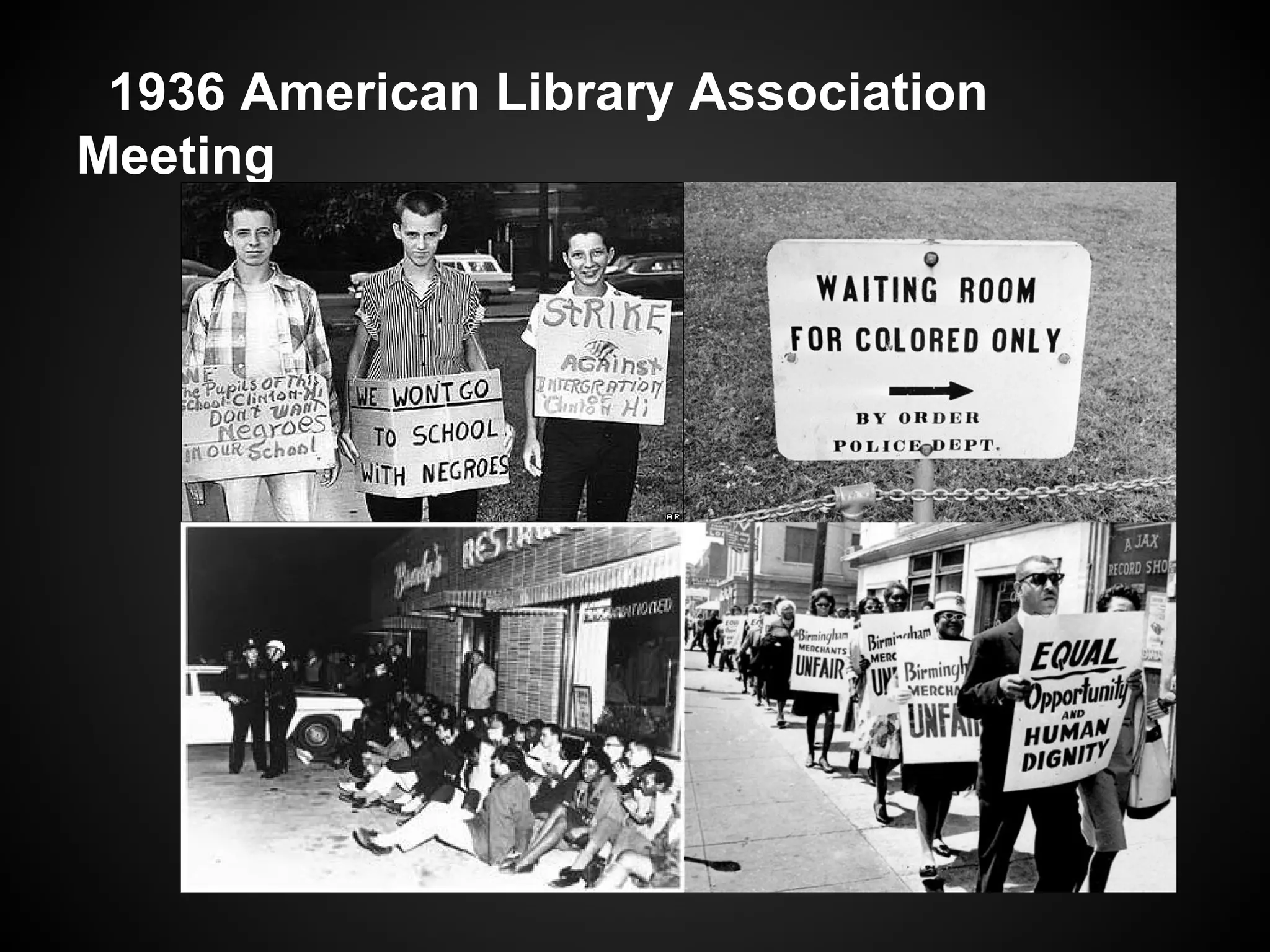 1936 American Library Association
Meeting

 