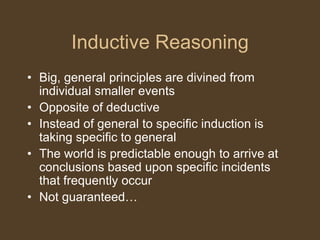 Logic 101 for Legal Reasoning | PPTX