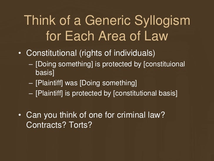 Logic 101 for Legal Reasoning