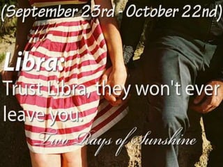 Facts And Sayings About Libra