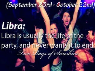 Facts And Sayings About Libra