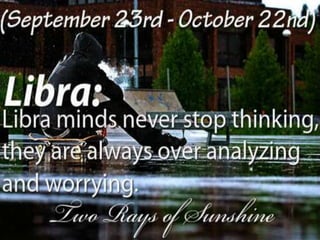 Facts And Sayings About Libra