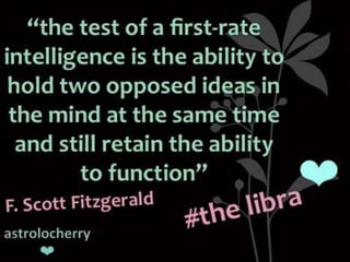 Facts And Sayings About Libra