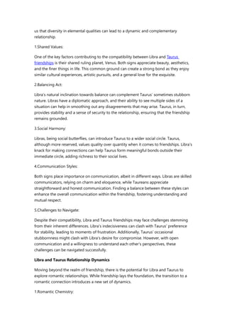 Libra and Taurus Friendship Compatibility.docx