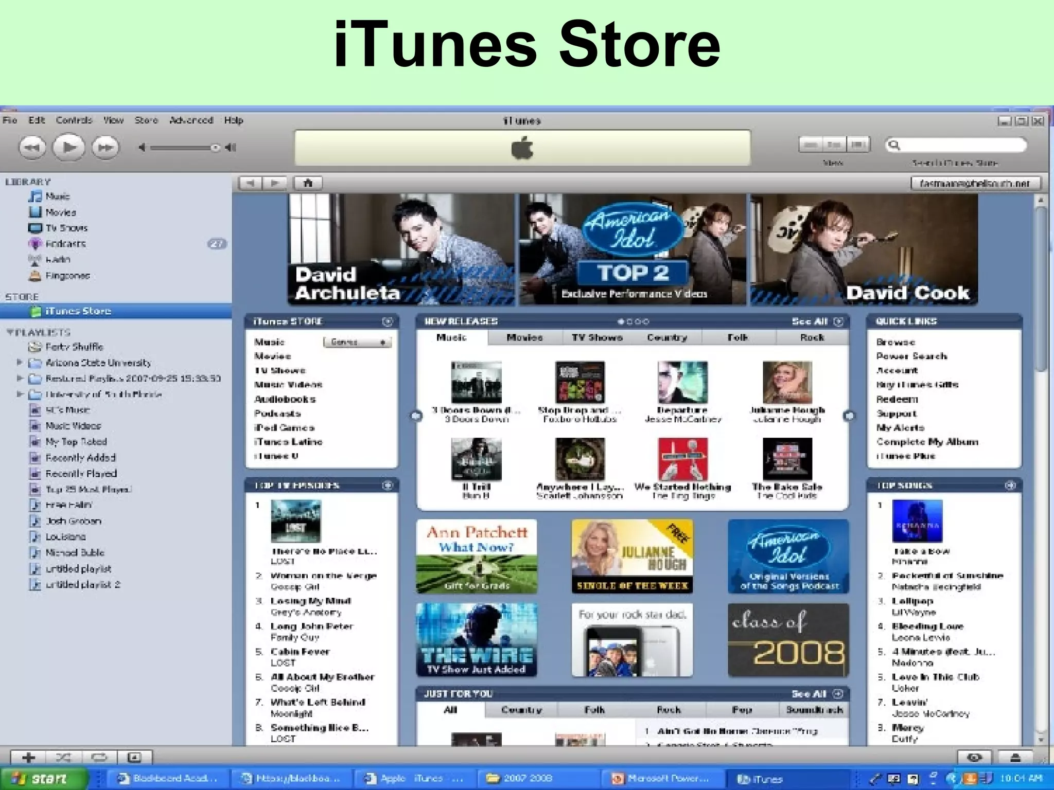 iTunes Store 