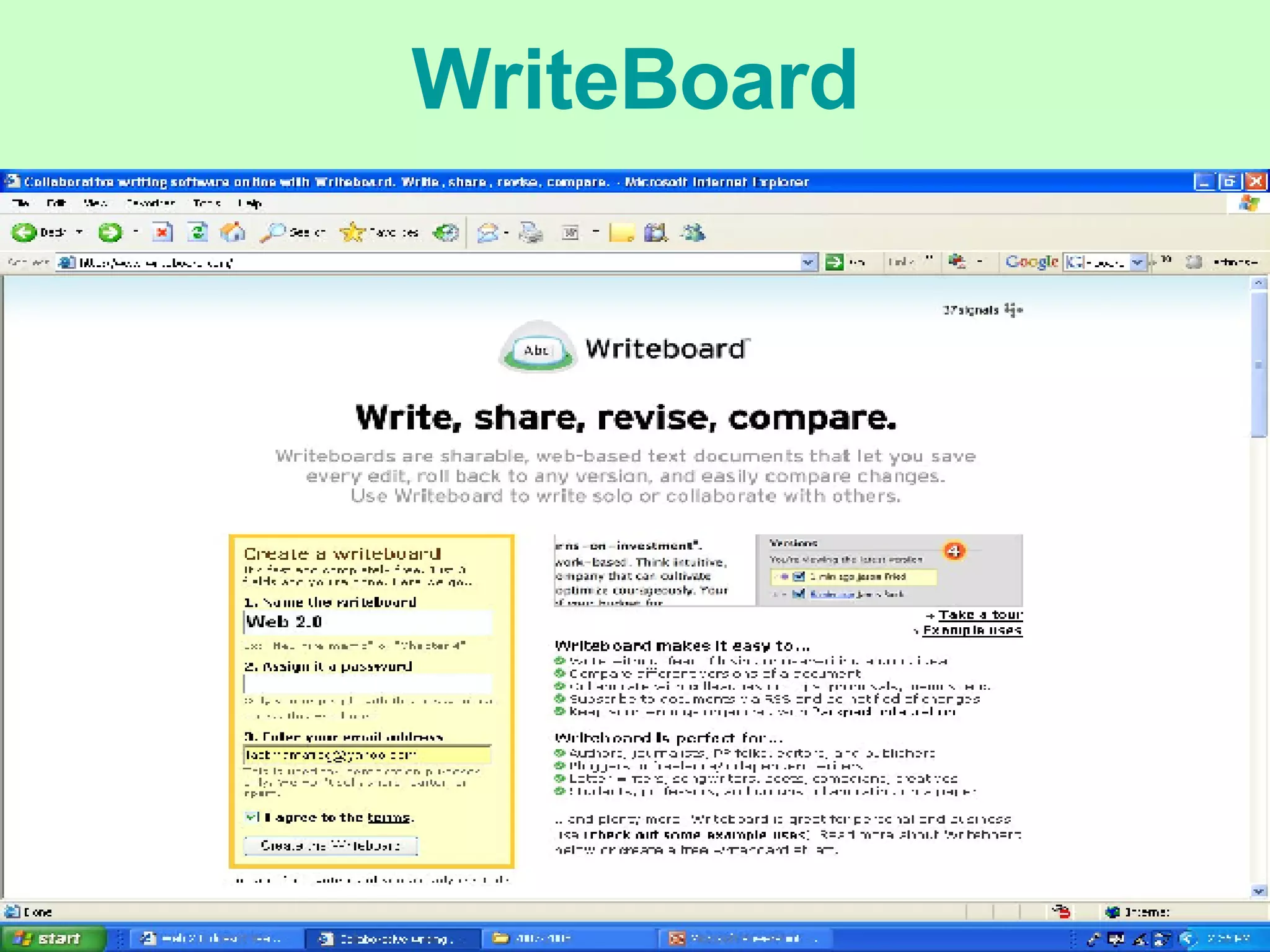 WriteBoard 