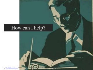 How can I help?
Image: “Free Neighborhood Classes…” 1937, Illinois Federal Public Art Project, (LOC: Prints and Photographs Div. Modified by Quill West
 