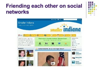 Friending each other on social networks 
