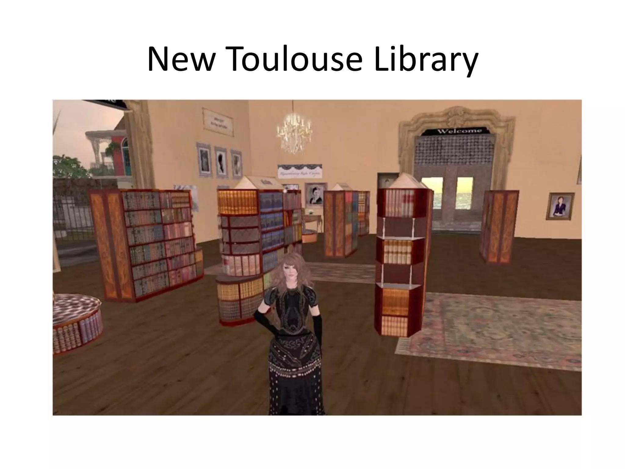Libraries And Second Life