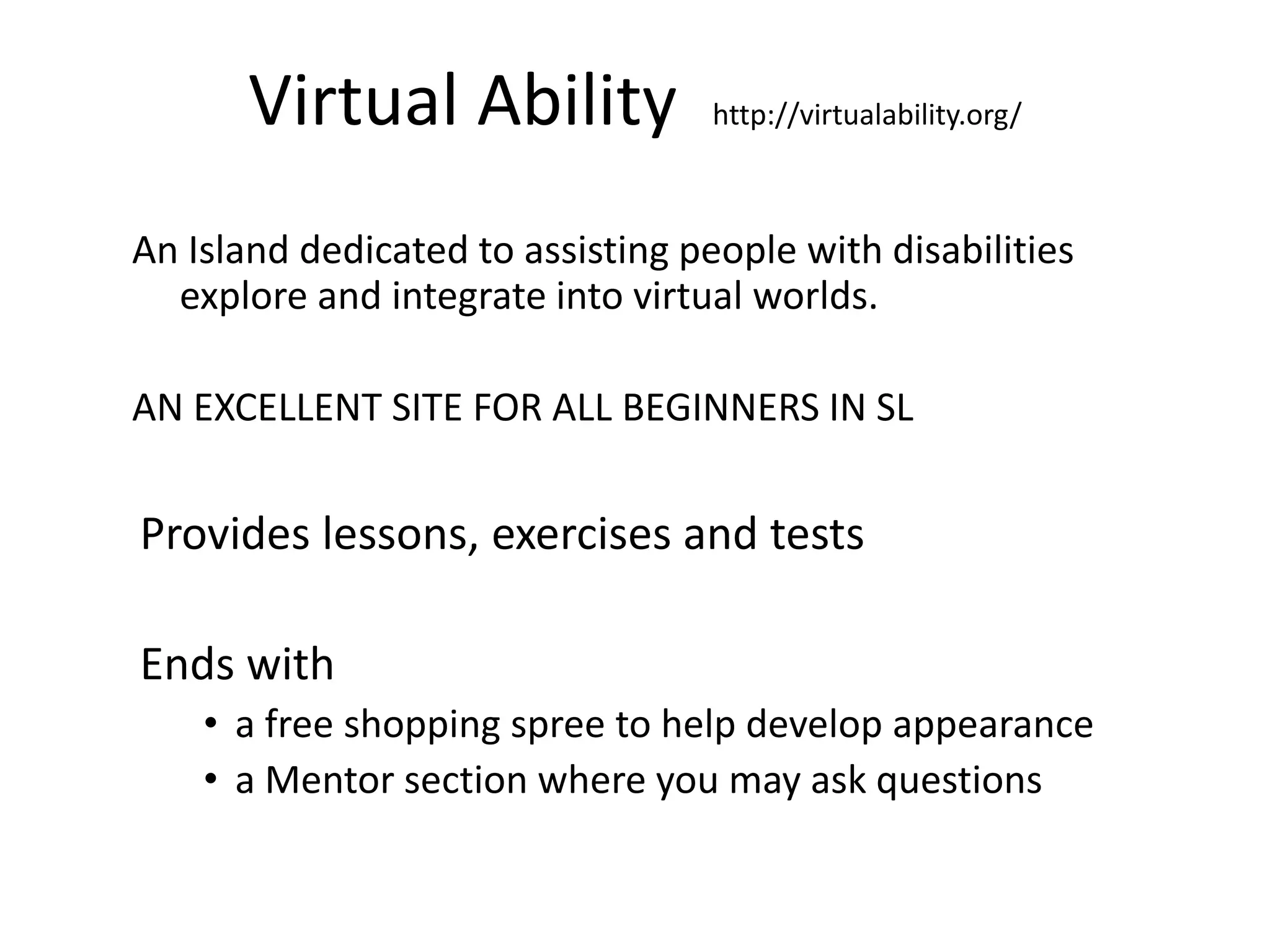 Libraries And Second Life