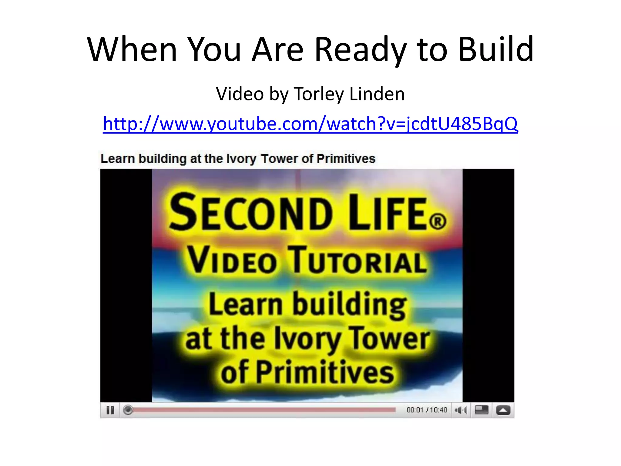 Libraries And Second Life