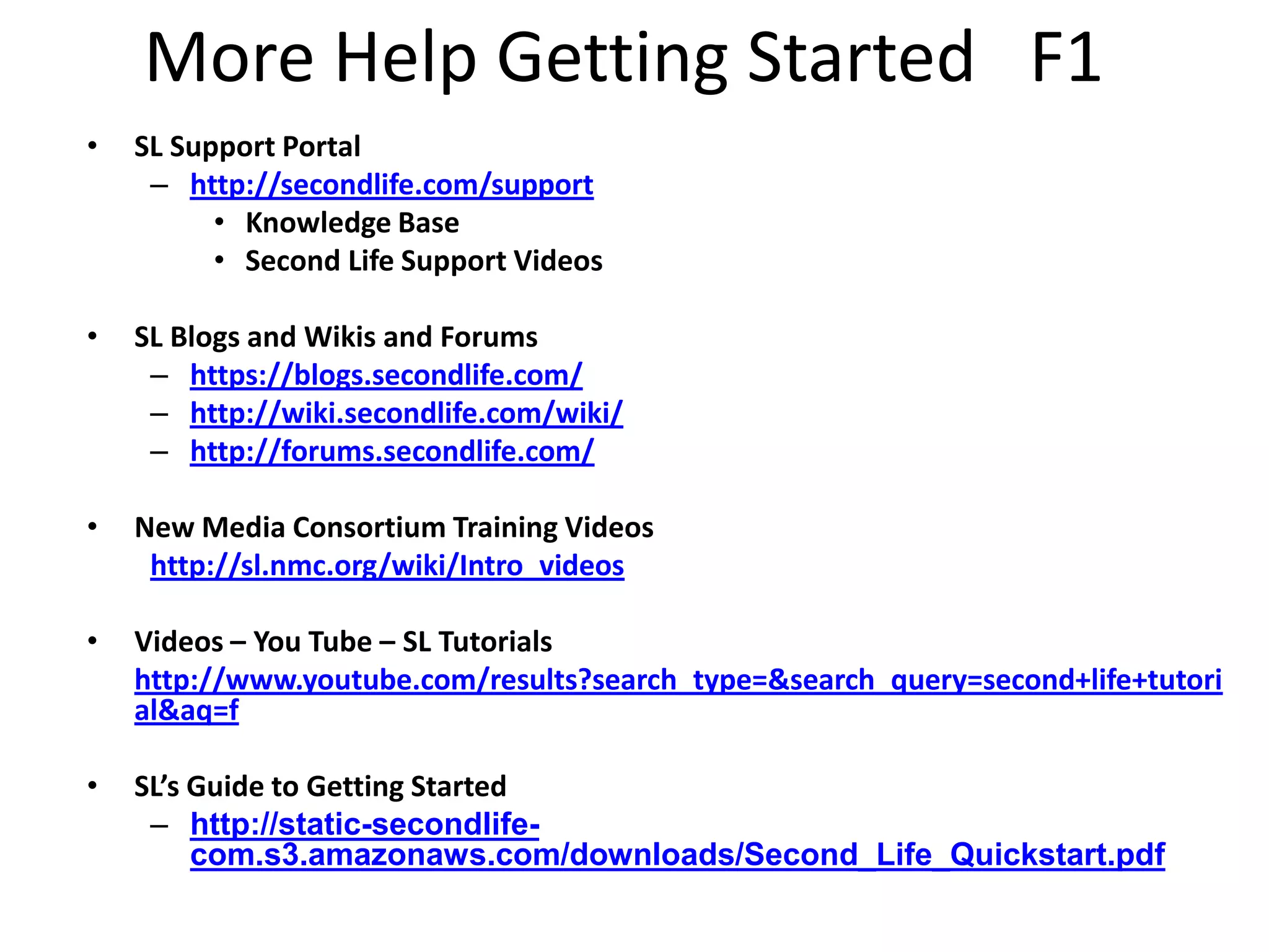 Libraries And Second Life