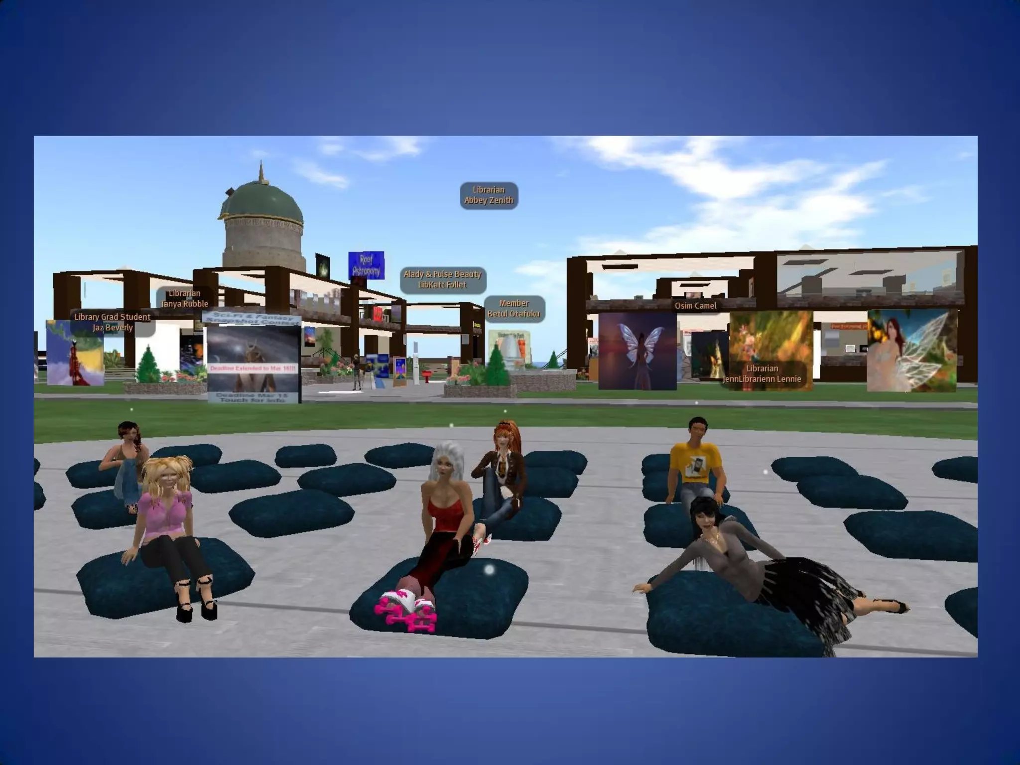 Libraries And Second Life