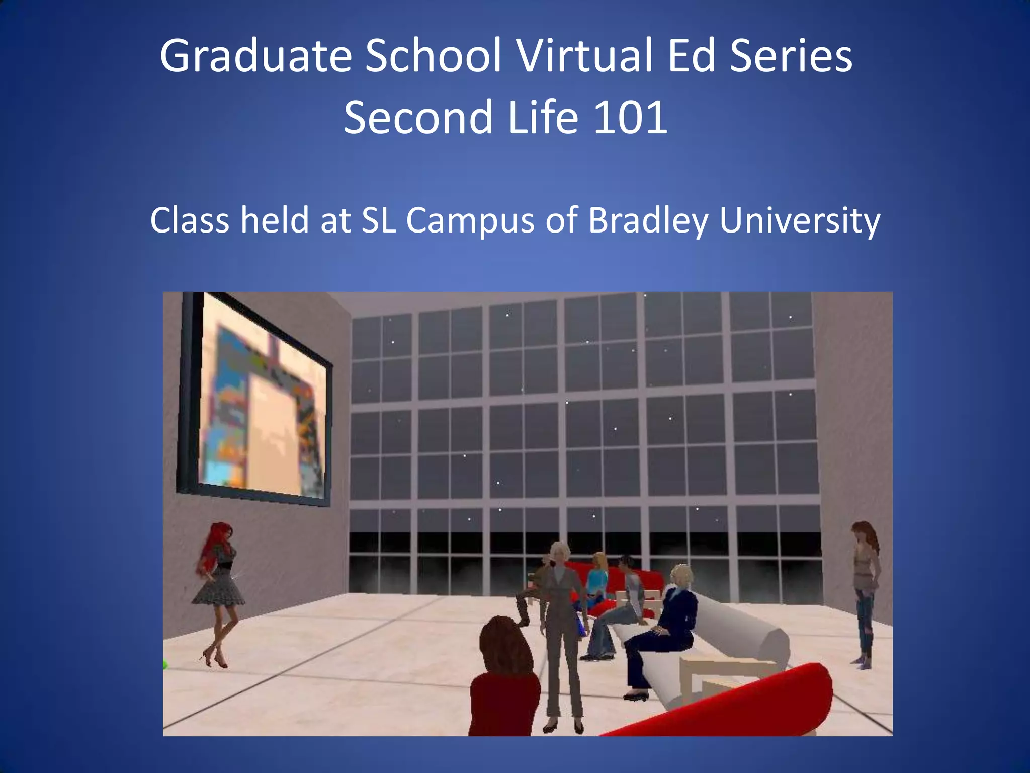 Libraries And Second Life