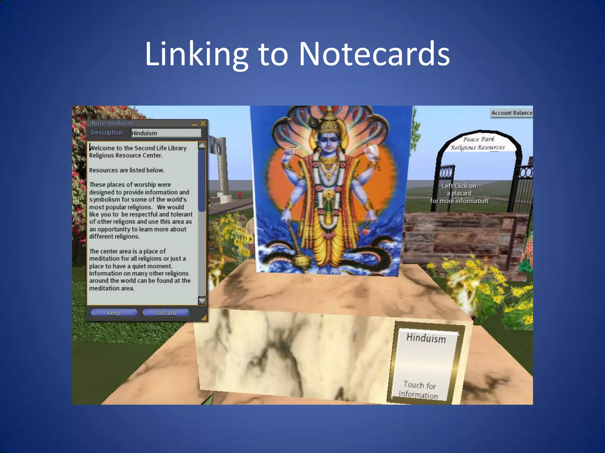 Libraries And Second Life